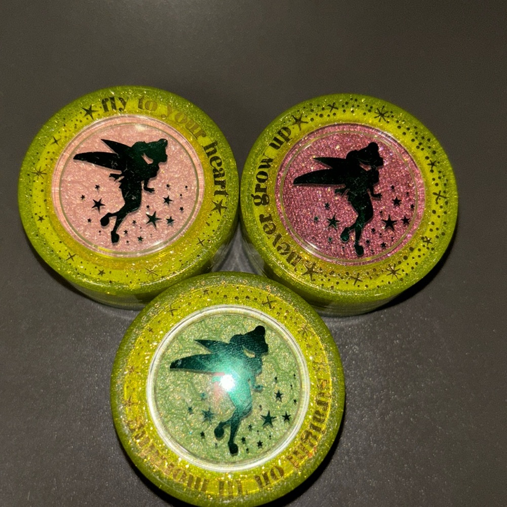 Colourpop TinkerBell Super Shock Shadow set 3 pc
